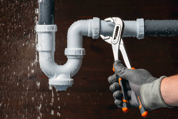 Professional Drain Cleaning technician working in Villanova, PA